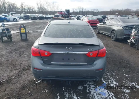 2017 Infiniti Q50 3.0T Premium из США, поврежденный, VIN JN1EV7AR2HM840186